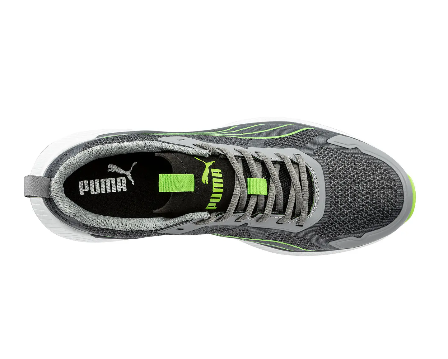 Sapato de Segurança SLIDE GREY/GREEN LOW S1PS PUMA 2