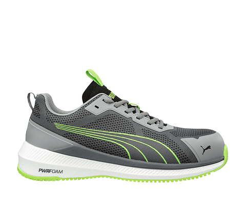 Sapatilha de segurança SLIDE GREY/GREEN LOW S1PS PUMA