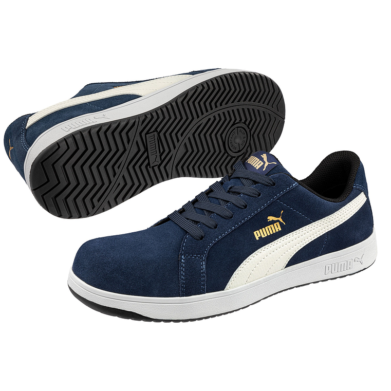 Sapatilha de segurança ICONIC NAVY LOW S1PL PUMA 5