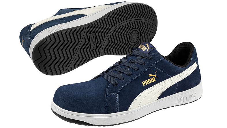 Sapatilha de segurança ICONIC NAVY LOW S1PL PUMA 5