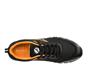 Sapato de segurança LEVITATE ORANGE LOW S1PS ALBATROS