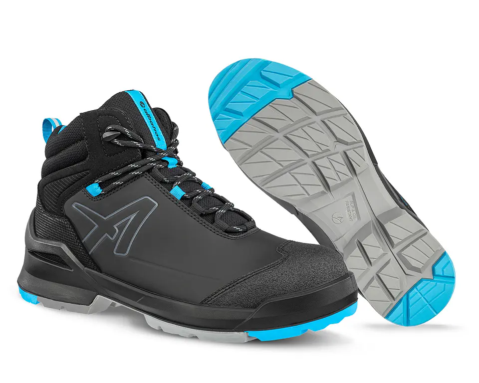 Bota de segurança TARAVAL BLACK/BLUE MID S3L ALBATROS 5