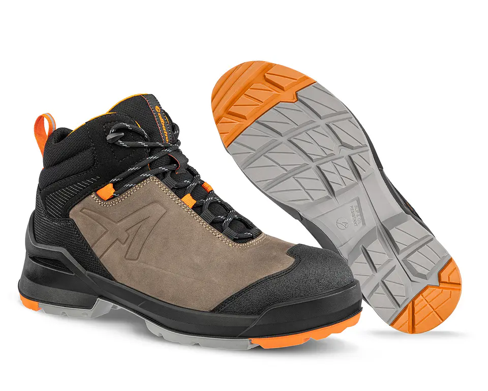 Bota de segurança TARAVAL BROWN MID S3L ALBATROS 5