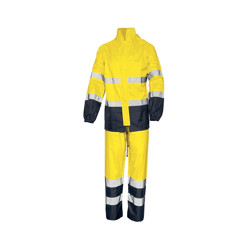 Conjunto de chuva de alta visibilidade Glare Hi-Vi ISSALINE 1