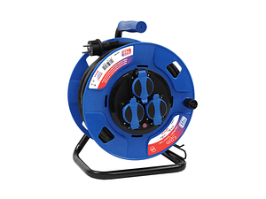 Extensão com Enrolador Cabo Elétrico IP55 3.000W H07RN-F 3x1.5mm 50 Metros TAYG