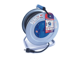 Extensão com Enrolador Metálico Cabo Eletrico IP55 4.000W H05VV-F 3x2.5mm 50 Metros TAYG