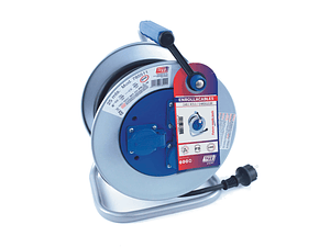 Extensão com Enrolador Metálico Cabo Elétrico IP55 4.000W H05VV-F 3x2.5mm 25 Metros TAYG