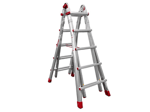 Escada telescopica profissional em alumínio TELES FARAONE