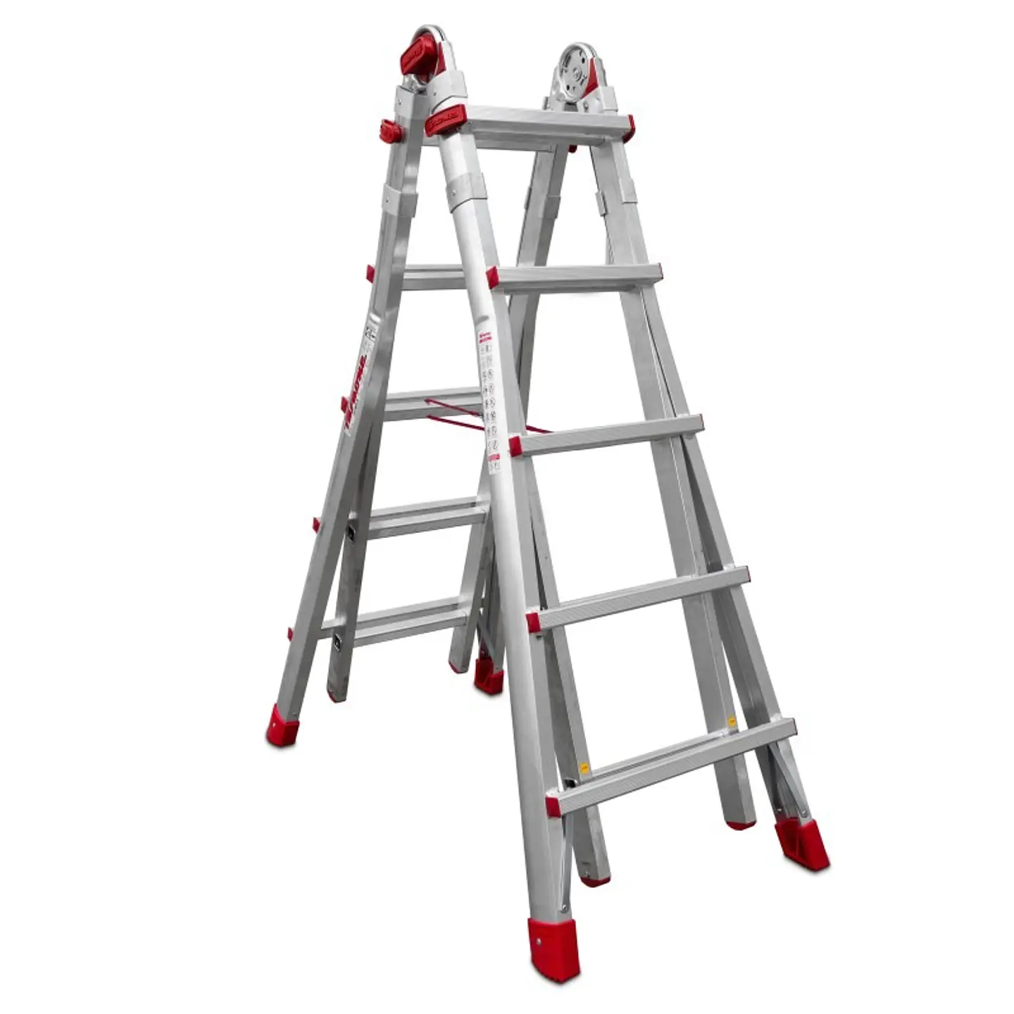 Escada telescopica profissional em alumínio TELES FARAONE 2