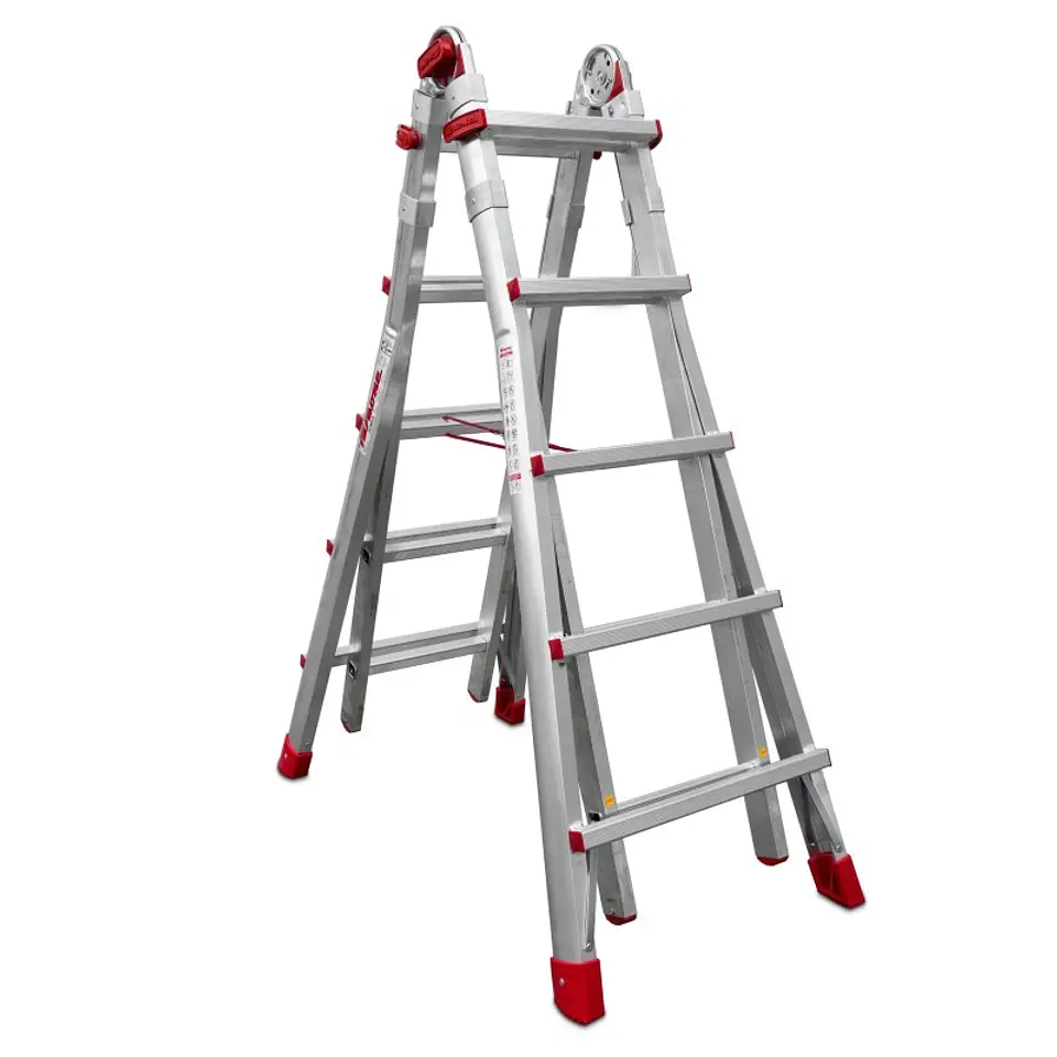 Escada telescopica profissional em alumínio TELES FARAONE 2
