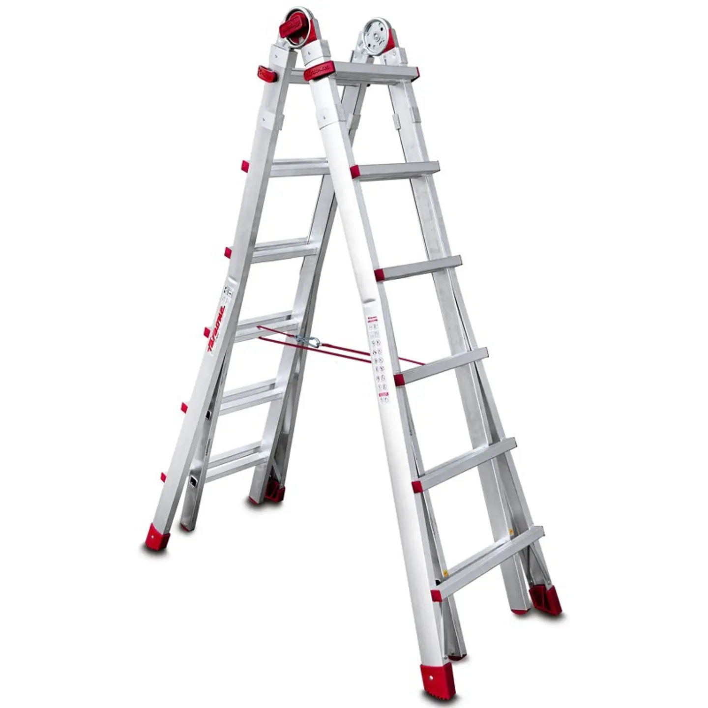 Escada telescopica profissional em alumínio TELES FARAONE 3