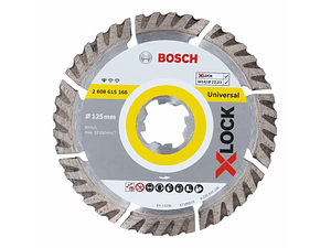 Disco de corte com diamante X-LOCK Standard for Universal 125mm (2Un.) BOSCH