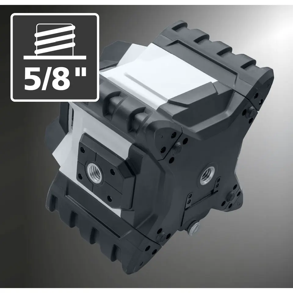 Nivel Laser Verde rotativo linhas verdes Quadrum Compact GT M300 S + Receptor + Controlo remoto LASERLINER 4