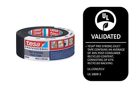Rolo Fita Americana Preto Duct Pro Strong 50 mm x 25 mts. 66462 TESA