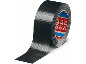 Rolo Fita Americana Preto Duct Standard 50 mm x 25 mts. 4610 TESA 