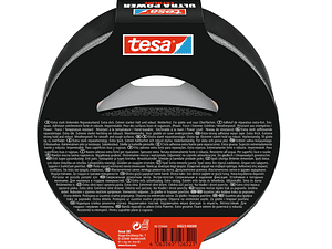 Rolo Fita Reparadora Preto Ultra Power Extreme 50 mm x 10 mts. 56622 TESA