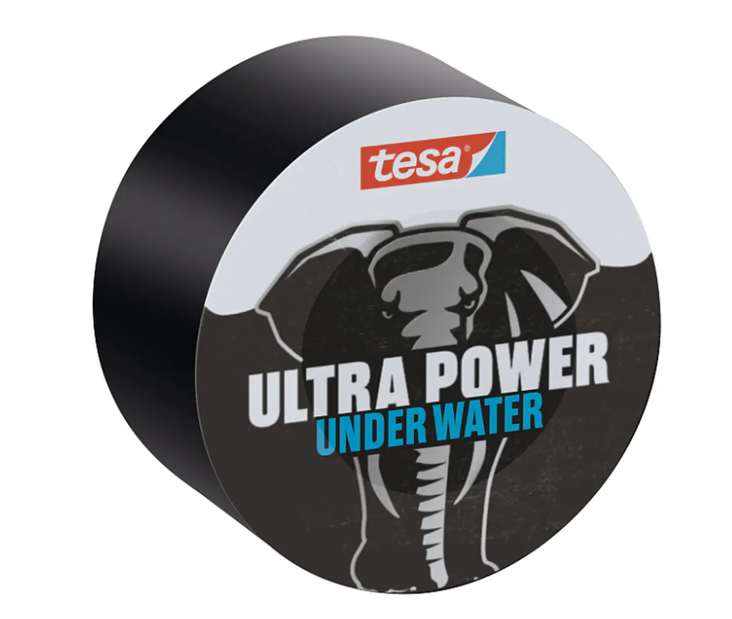 Rolo Fita Reparadora Preto Ultra Power Underwater 50 mm x 1,5 mts. 56491 TESA 2