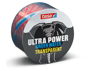 Rolo Fita Reparadora Transparente Ultra Power Underwater 50 mm x 1,5 mts. 56481 TESA 