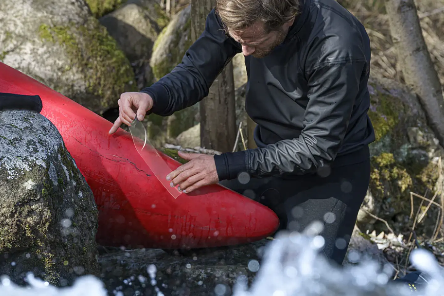 Rolo Fita Reparadora Transparente Ultra Power Underwater 50 mm x 1,5 mts. 56481 TESA  3