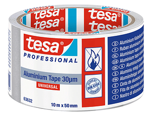 Rolo Fita Aluminio Universal 30μm 50 mm x 10 mts. 63632 TESA