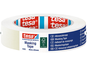 Rolo Fita Pintura Masking Tape 25 mm x 45 mts. 04325 TESA
