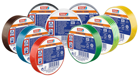 Rolo Fita Isoladora Tesaflex 19 mm x 20 mts. 53988 TESA