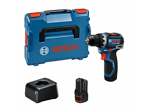 Aparafusadora sem fio GSR 12V-32 + 2 baterias 12V 2.0Ah + L-BOXX BOSCH