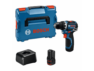 Aparafusadora sem fio GSR 12V-32 + 2 baterias 12V 2.0Ah + L-BOXX BOSCH