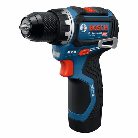 Aparafusadora sem fio GSR 12V-32 + 2x 12V (1x4.0Ah + 1x 2.0Ah) + Mala L-BOXX + 40 Acessórios BOSCH