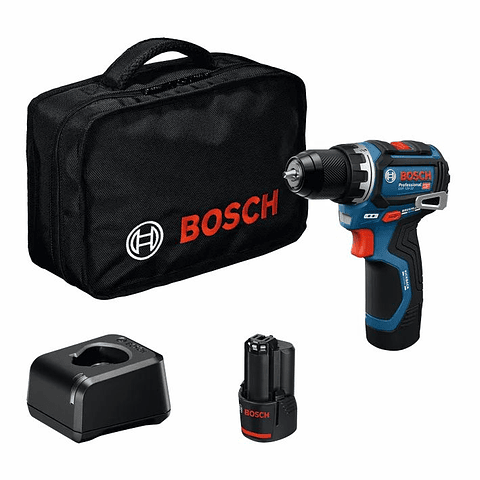 Aparafusadora sem fio GSR 12V-32 + 2 baterias 12V 2.0Ah + Mala lona BOSCH
