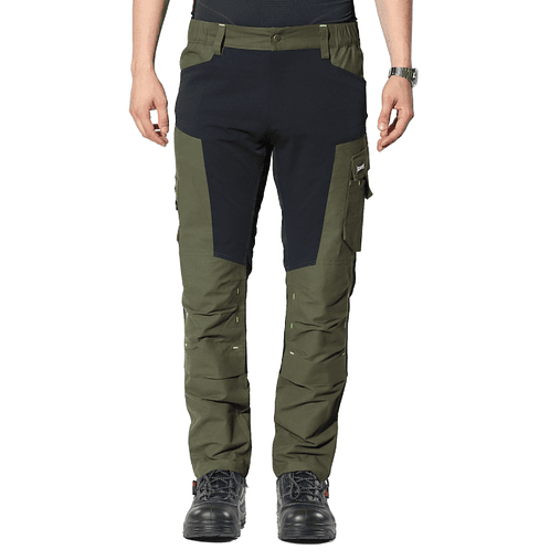 Calça de Trabalho Stretch™ Verde/Preto ISSALINE 1