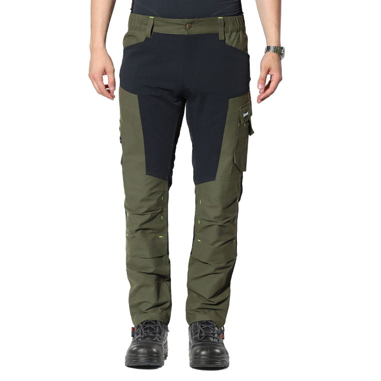 Calça de Trabalho Stretch™ Verde/Preto ISSALINE 1