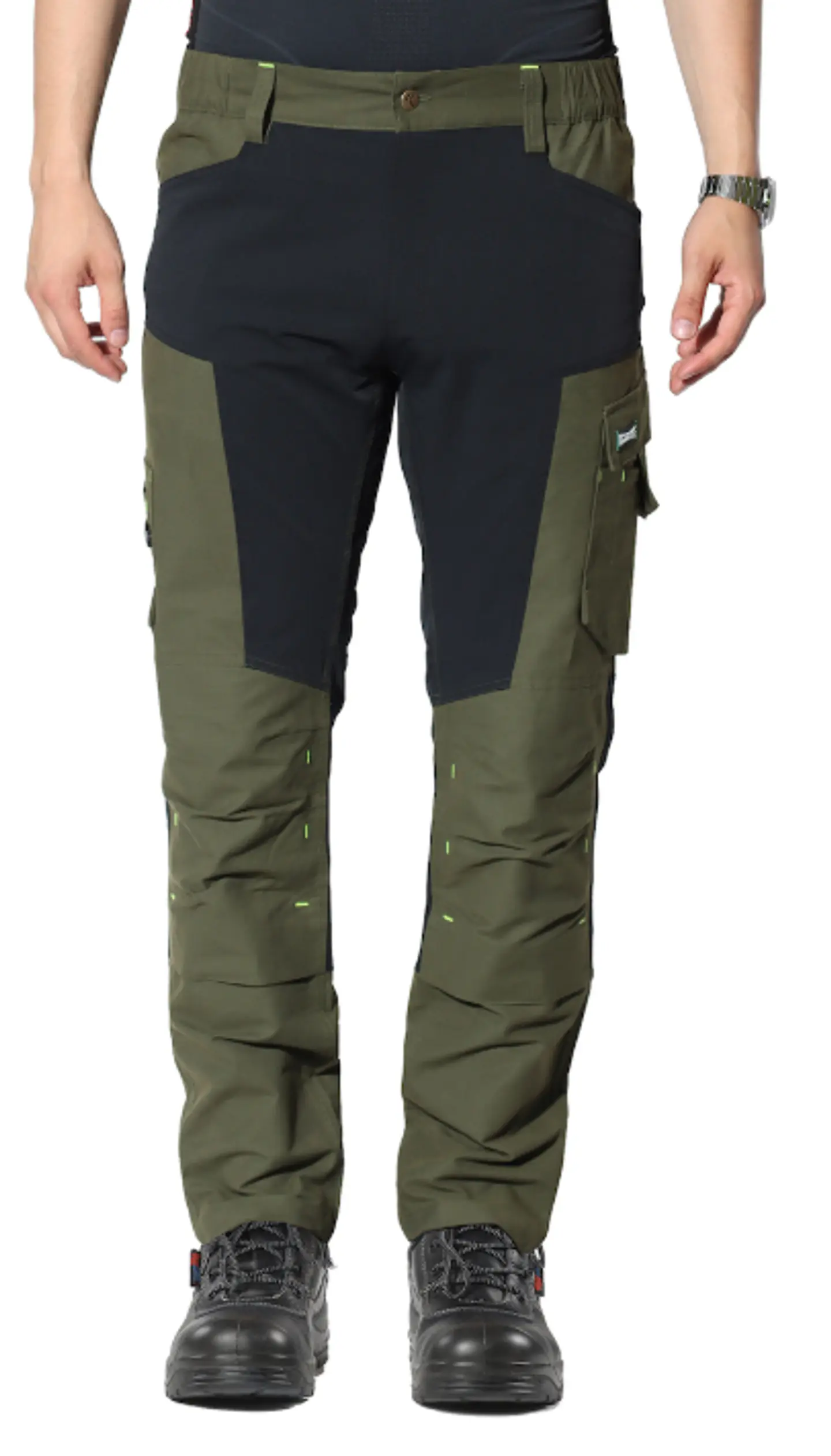 Calça de Trabalho Stretch™ Verde/Preto ISSALINE 1