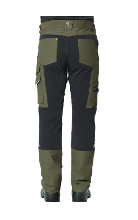 Calça de Trabalho Stretch™ Verde/Preto ISSALINE