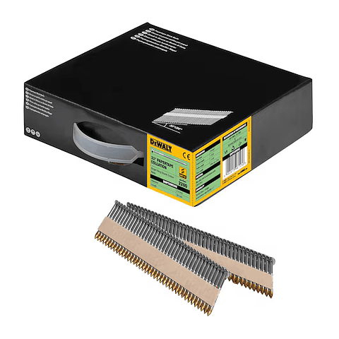 Prego Cabeça Redonda Brilhante com Angulo 33º para Pregadoras Estruturas DCN930 DEWALT