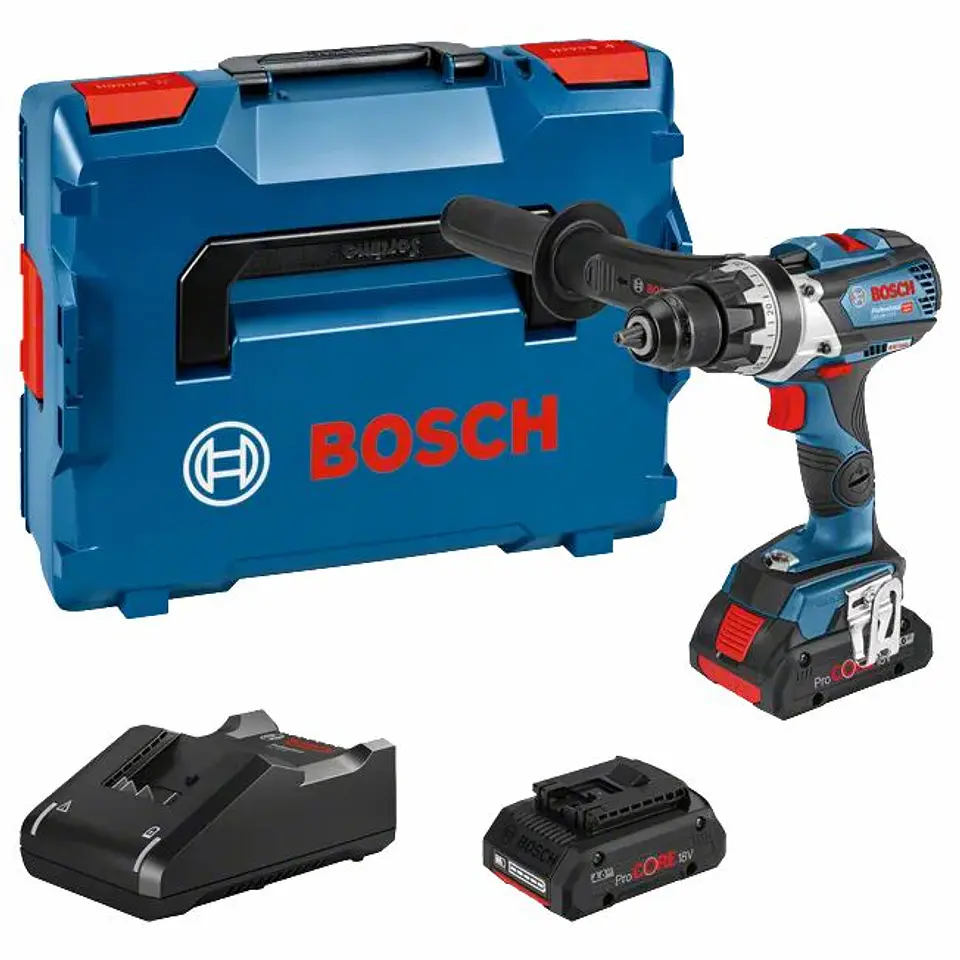 Aparafusadora/berbequim sem fio GSR 18V-110 C + 2 Baterias ProCORE18V 4.0Ah BOSCH 1