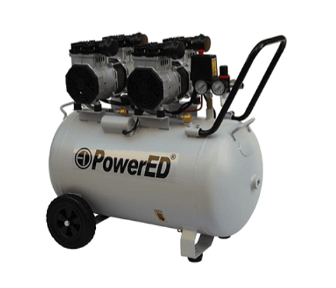 Compressor silencioso sem óleo 100L 4.0HP PWB100ST POWERED