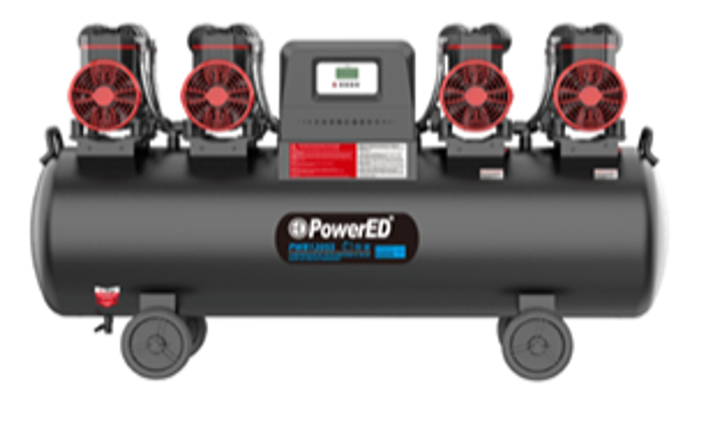 Compressor silencioso sem óleo 120L 6.5HP PWB120SS POWERED 2