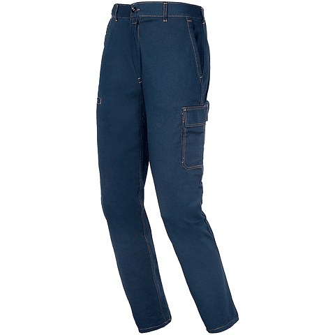 Calça de Trabalho Europa Top Azul ISSALINE