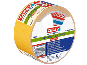 Rolo Fita Dupla Face Universal Permanente Branca 50 mm x 10 mts. 64620 TESA