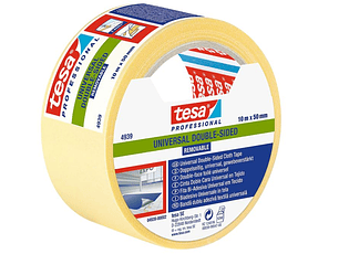 Rolo Fita Dupla Face Universal Removível Branca 50 mm x 10 mts. 4939 TESA