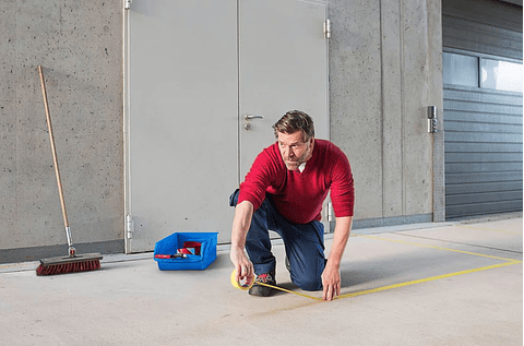 Rolo Fita Marcação Amarelo 50 mm x 33 mts. 60760 TESA 