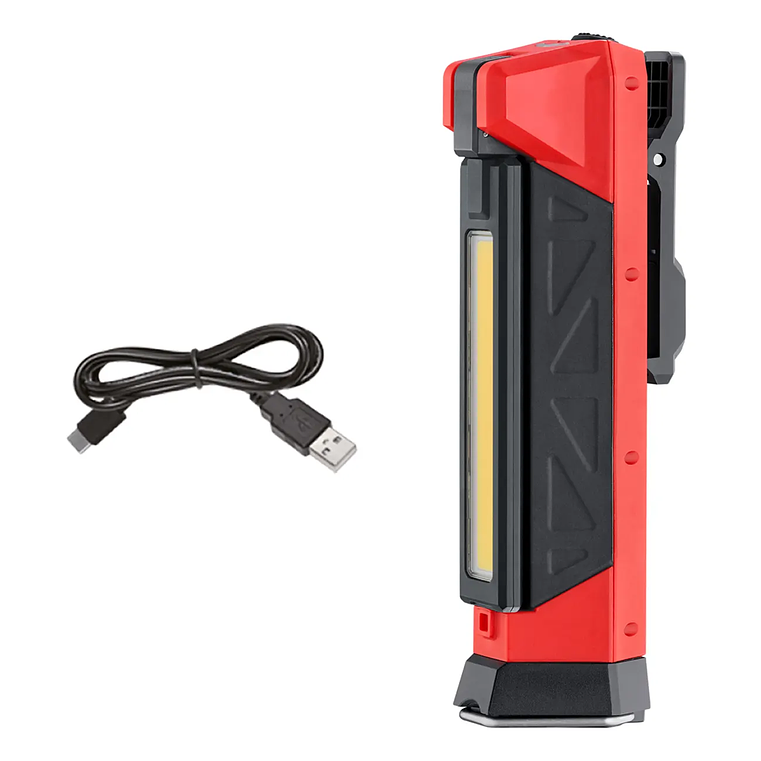 Lanterna 800 Lúmens a Bateria Retrátil com Cabeça Giratória de 180° e 360° FL800 4K5  2