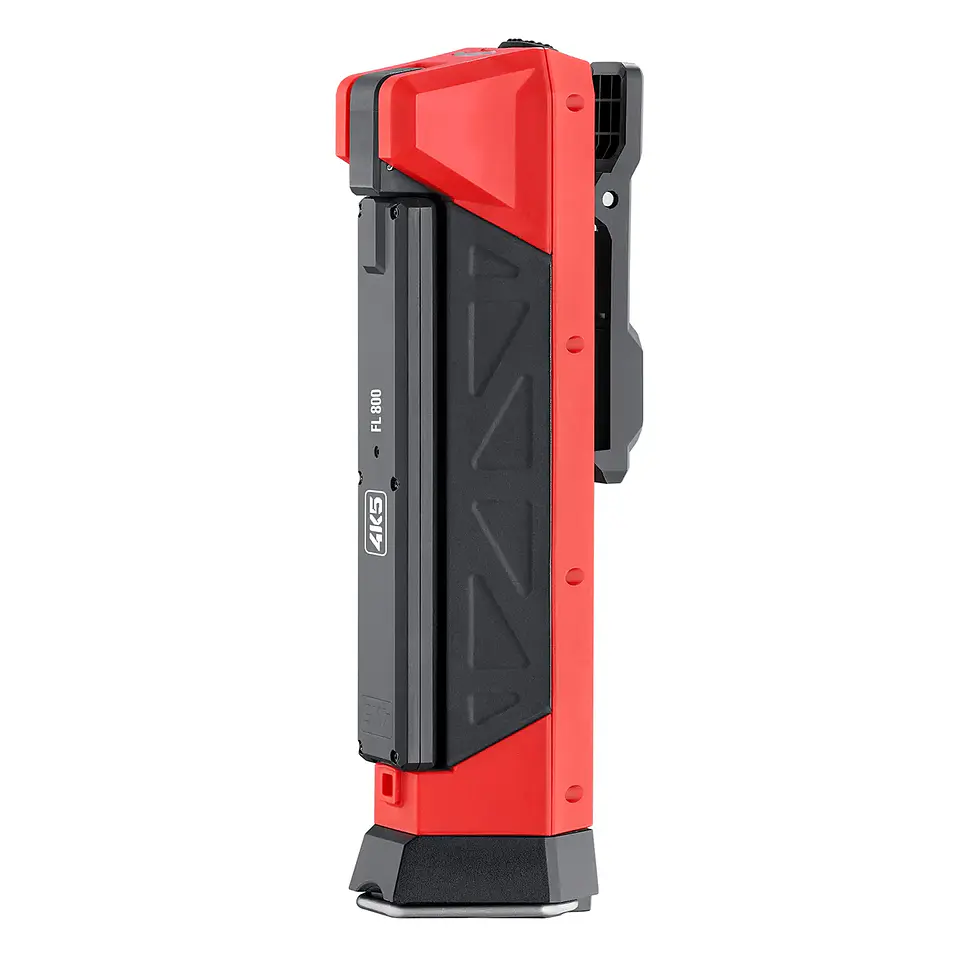 Lanterna 800 Lúmens a Bateria Retrátil com Cabeça Giratória de 180° e 360° FL800 4K5  5