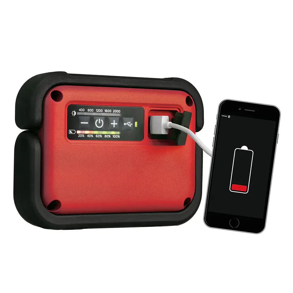 Projetor 2000 Lúmens a Bateria HD2000 4K5 4