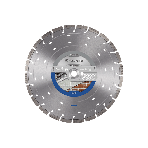 Disco Diamante para Betão Ø350x25,4/20x3,2mm VARI-CUT™ S50 PLUS HUSQVARNA 1