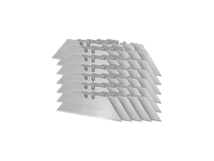 Lamina de X-Ato ( Faca) 1992®Trapezoidais 1-11-921 STANLEY (50 UNI) 