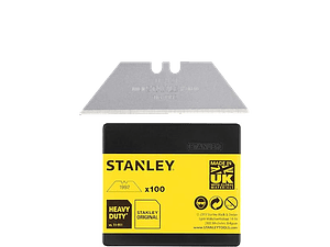 Lamina de X-Ato ( Faca) 1992®Trapezoidais 1-11-921 STANLEY (100 UNI) 