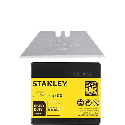 Lamina de X-Ato ( Faca) 1992®Trapezoidais 1-11-921 STANLEY (100 UNI)  1