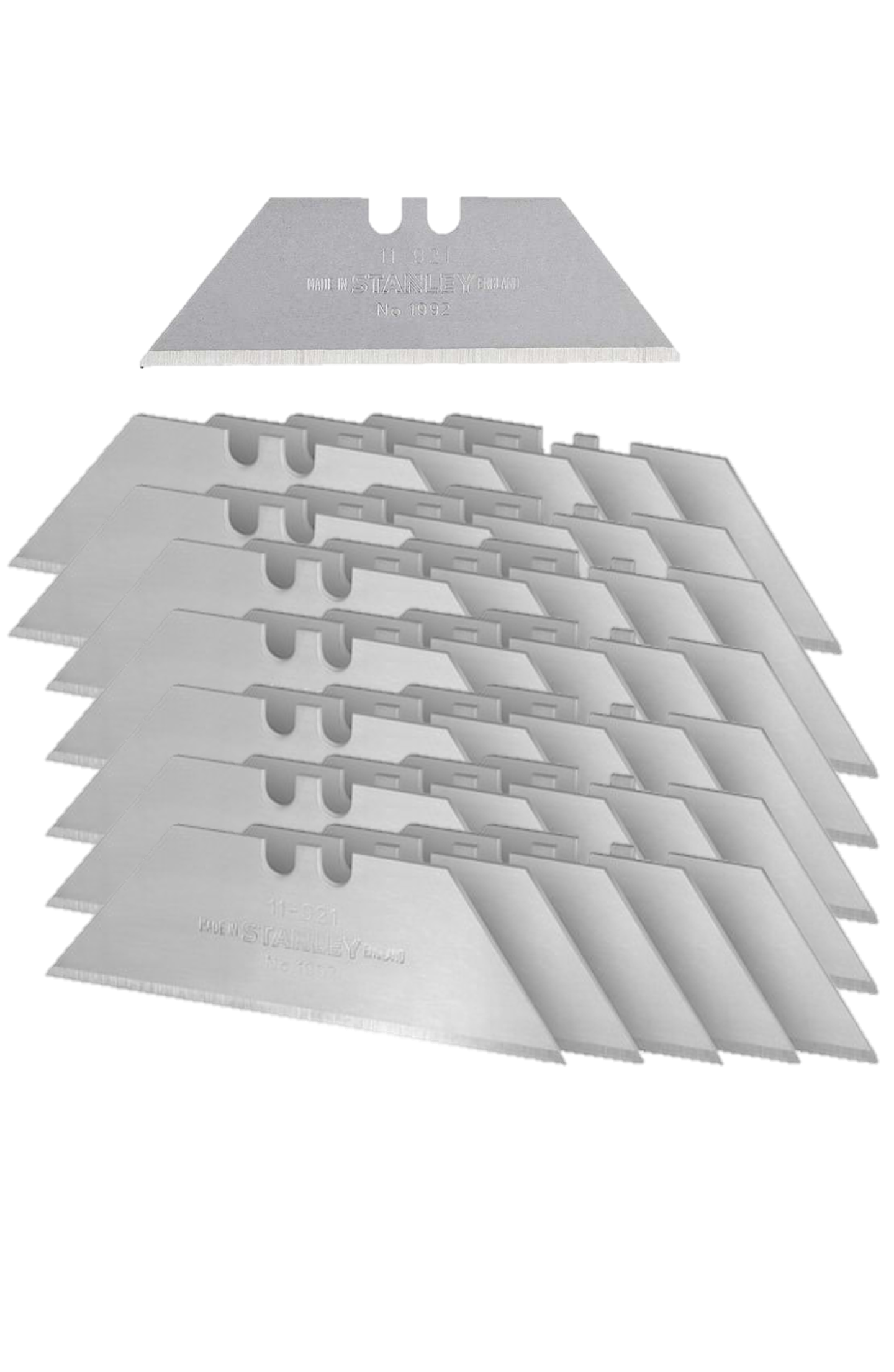 Lamina de X-Ato ( Faca) 1992®Trapezoidais 1-11-921 STANLEY (50 UNI)  1